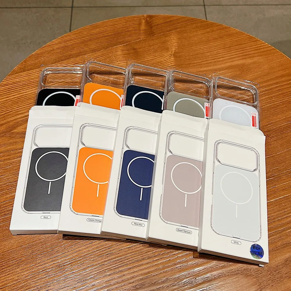 New Magnetic Phone Case for iphone 17 Pro TPU Shockproof Cell Phone Case for iPhone 11 12 13 14 15 16 17 Pro Max