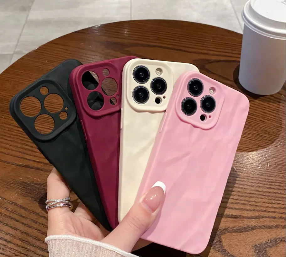 High-grade Solid Color Mobile Phone case for iPhone 16 Pro Plus 11 12 Mini 13 14 15 Pro Max 6 7 8 Protective case