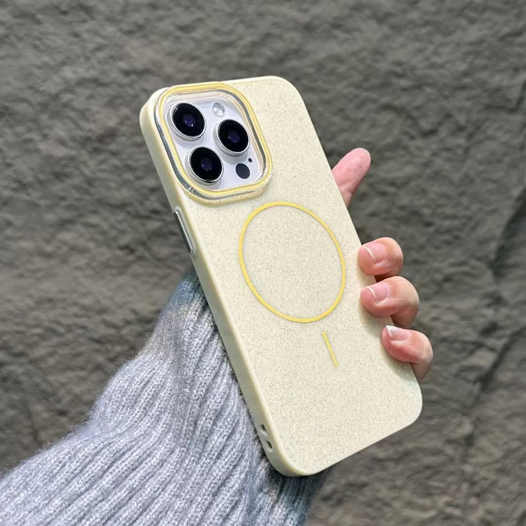 Wholesale Slim Stylish Hard Shock Proof Phone Case for Iphone 14 15 16 Pro Max Colorful Magnetic Mobile Cover