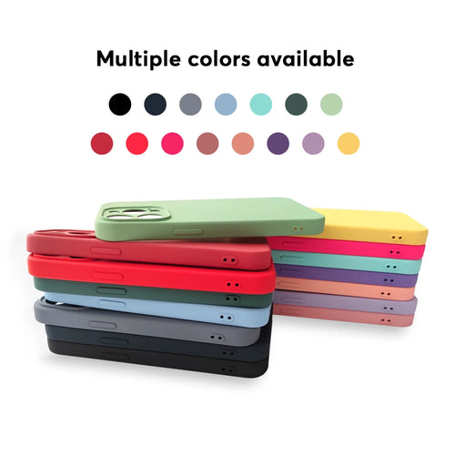 Custom LOGO Mobile Silicone Phone Case for iPhone Silicone Case for Apple iPhone Case Silicone 16 15 14 Pro Max