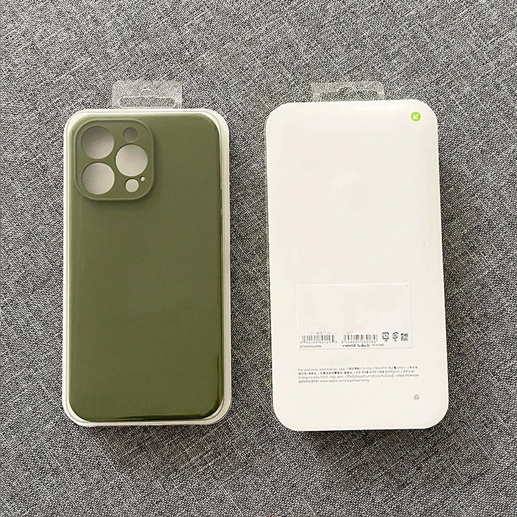 Silicone Phone Case for Apple Iphone 11 12 13 14 15 Pro Max Mini 7 8 6s Plus X Xs Max 5 Shockproof Case Cover Factory Wholesale